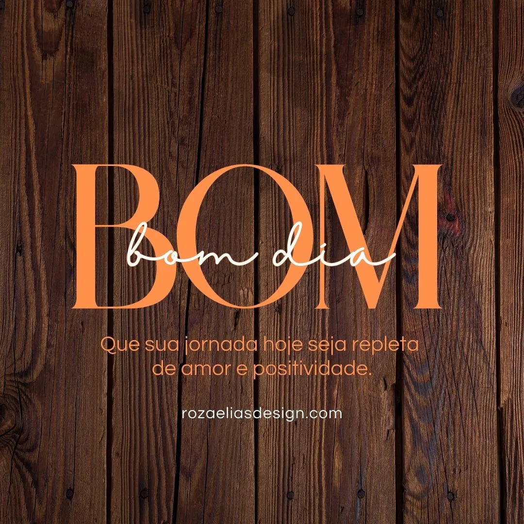 Bom dia com amor e produtividade
