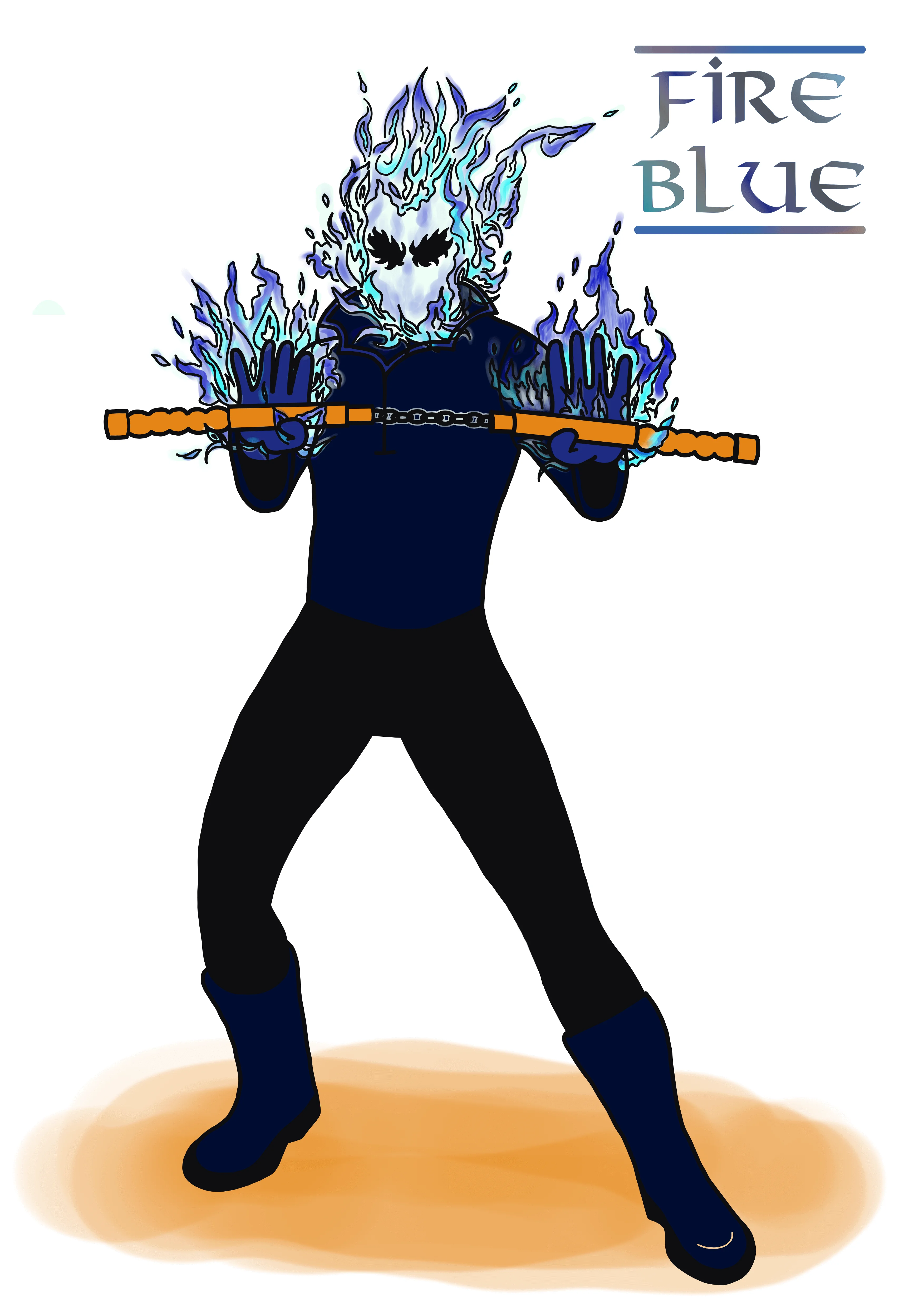 Fire Blue